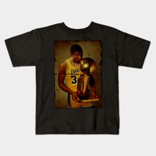 Vintage Magic Johnson Kids T-Shirt